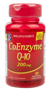 Coenzyme Q10 200MG 30 Gélules HOLLAND & BARRETT